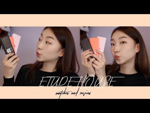 Etude House Cherry Blossom, In the Cafe, Juice Bar Palettes! SWATCHES & REVIEW | diane 다이앤
