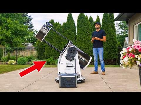 It's the BIGGEST telescope I've ever used!