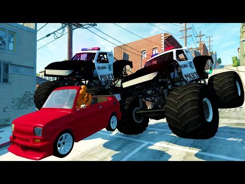 NEW CITY HIGH SPEED POLICE CHASES AND GETAWAYS - BeamNG Drive Crash Test Compilation Gameplay