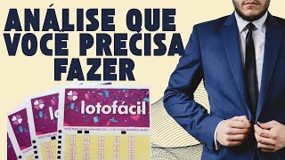 LOTOFÁCIL 3280 ANÁLISE QUE VOCÊ PRECISA FAZER