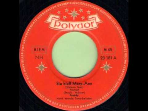 FREDDY - SIE HIEB MARY-ANN (Sixteen Tons) - POLYDOR 23181 A
