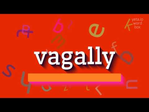 VAGALLY - How to say Vagally?