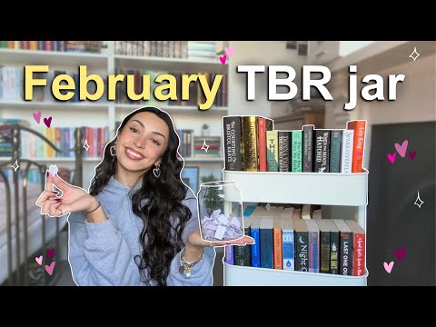 *TBR jar* chooses my February reads🫙📚💕