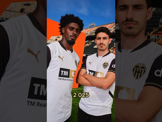 Vídeo relacionado con PUMA Camiseta de fútbol local del Valencia para hombre 2024 2025 Blanco, blanco, M