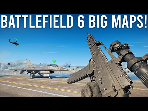 Battlefield 6 actually has a big map now...