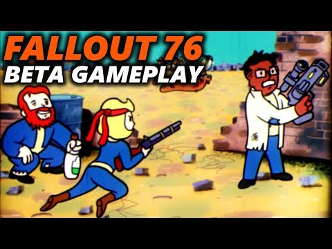 FALLOUT 76 BETA GAMEPLAY | FALLOUT 76 SURVIVAL EXPERIENCE
