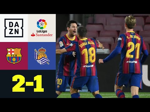 Griezmanns Haare sitzen - die Schüsse nicht: Barca - Real Sociedad 2:1 | LaLiga | DAZN Highlights