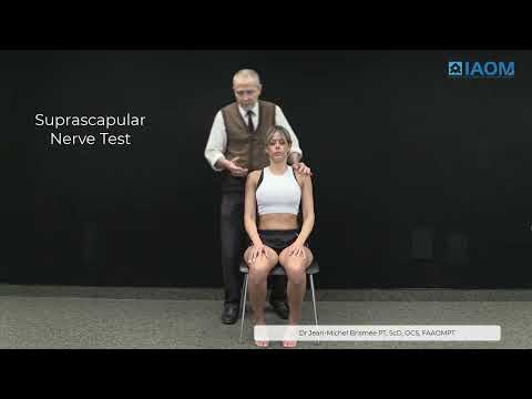 Shoulder: Suprascapular nerve test and management