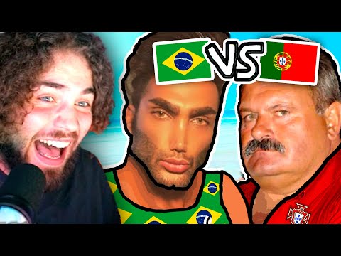 wuant reage a "Portugal vs. Brasil"