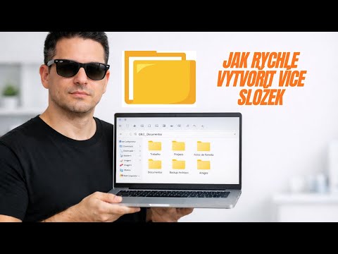 JAK VYTVOŘIT VÍCE SLOŽEK SOUČASNĚ VE WINDOWS