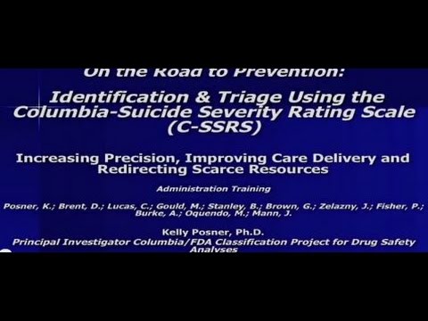 C-SSRS Screener Training - English (USA)