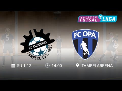 LIVE: ACE - FC OPA 1.12.2019 Naisten Futsal-Liiga