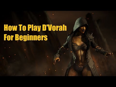 Mortal Kombat X - How to play D'Vorah (Beginners Guide)