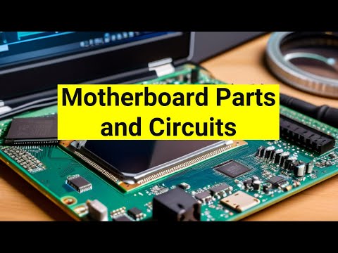 Laptop motherboard components names functions explained