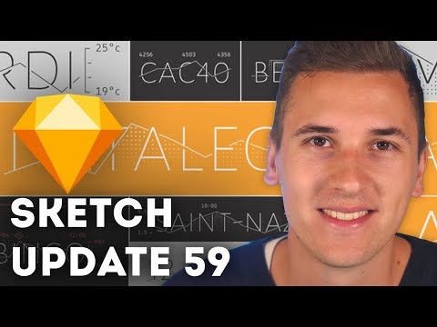 The Sketch 59 Update is incredible! OpenType Font support & more!