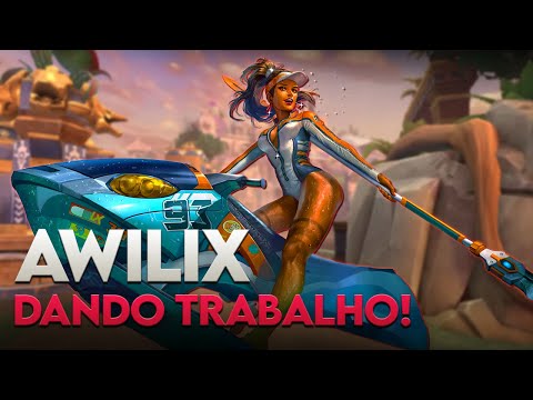 AWILIX JUNGLER, DANDO TRABALHO! - ⚡ Smite BR Master Ranked Conquista