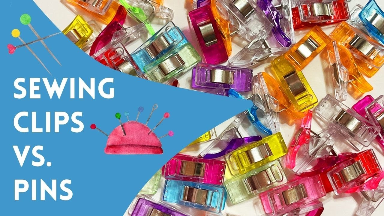 Sewing Clips vs Pins | Which To Choose?