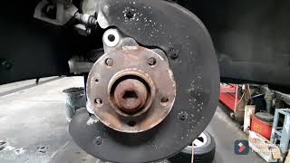 Replacing front wheel bearing on 2012 audi Q5