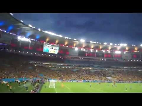 MEJOR GOL DEL MUNDIAL 2014 JAMES. DESDE LA TRIBUNA