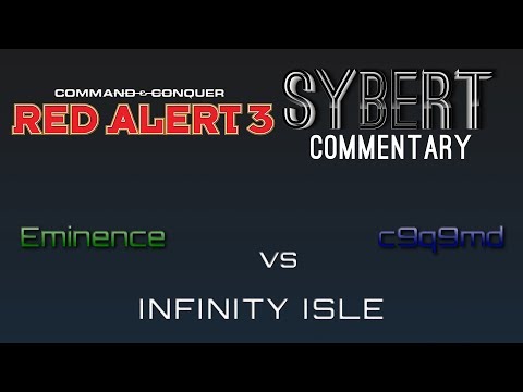 Eminence[E] vs c9q9md[A] - Infinity Isle - Red Alert 3
