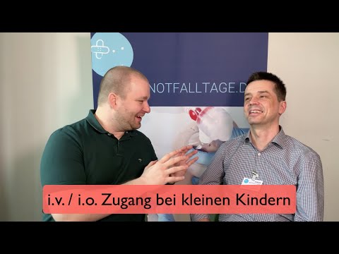 Kindernotfall: Zugang - intravenös, intraossär und mehr!