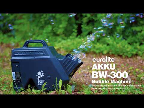 EUROLITE AKKU BW-300 Seifenblasenmaschine