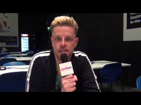 ESCKAZ in Lisbon: MELOVIN (Ukraine) 1st rehearsal Press opinion