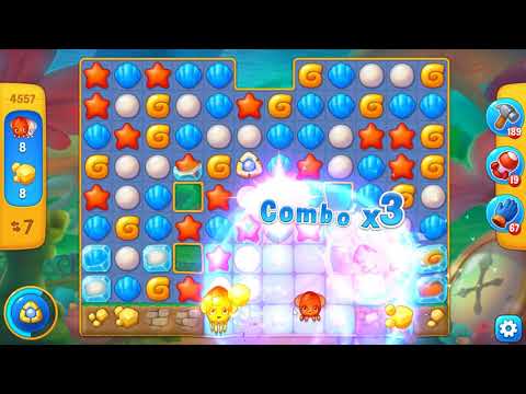 Fishdom level 4557 🐠 Playrix HD