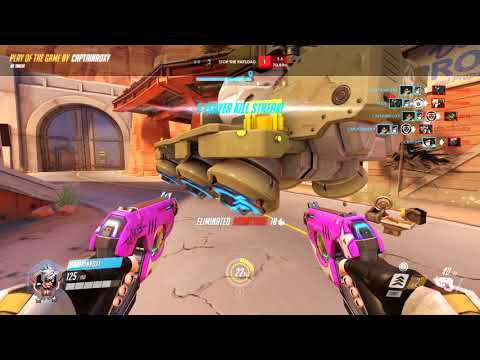 Overwatch highlights - Tracer POTG