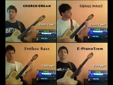 MIDI GUITAR FUN - AXON AX100 DEMO