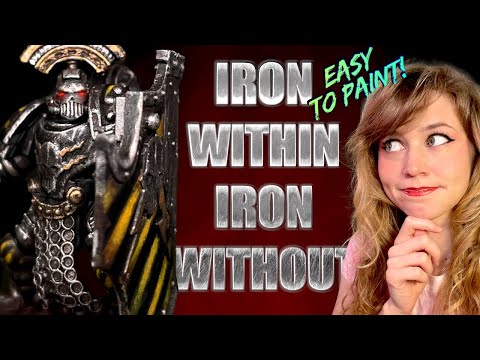 How to Paint Iron Warriors: EASY GRIMDARK