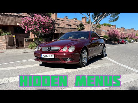 Mercedes-Benz CL55 AMG (500hp) review and hidden menus
