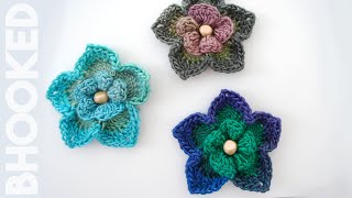 How to Crochet a Flower: Free Crochet Pattern