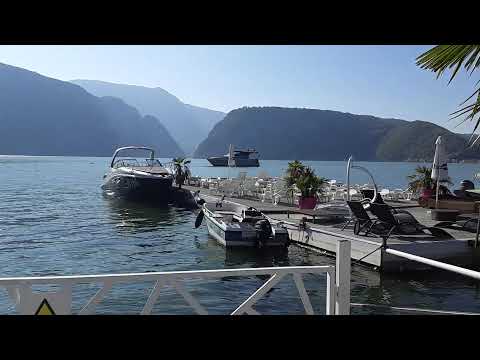 Tourism Resort Boat Club  La Vella  River  Danube Dubova  Romania  Iron Gates