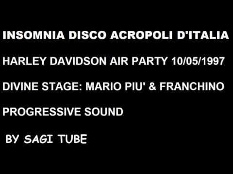 Insomnia disco Acropoli  Harley Davidson party Mario Piu' & Franchino 10 05 97