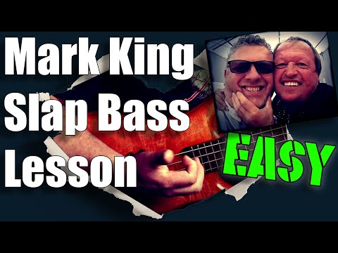 Slap Bassics by Scott Whitley  Lesson 2 - Mark King Slap Pattern 1