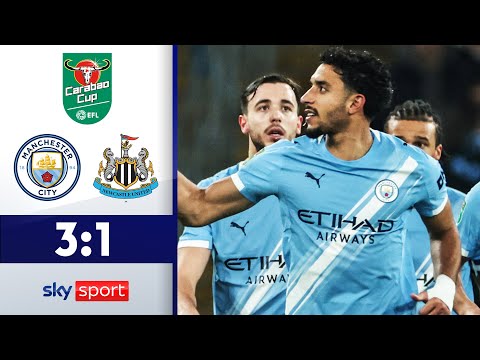 Marmoush in Topform & City im Finale! | Manchester City - Newcastle United | Highlights Halbfinale