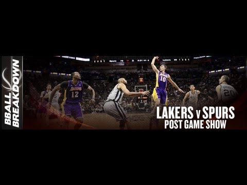 Lakers vs Spurs POST GAME SHOW