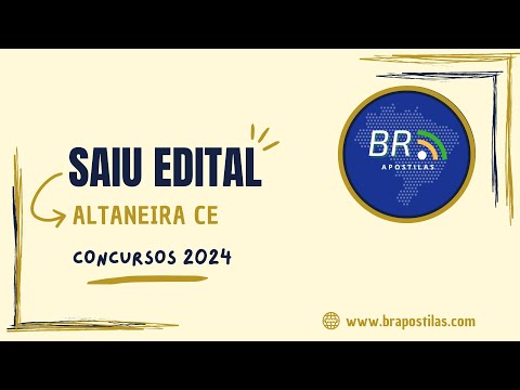 Apostila PREFEITURA DE ALTANEIRA CE 2024 Professor Ensino Fundamental II Inglês