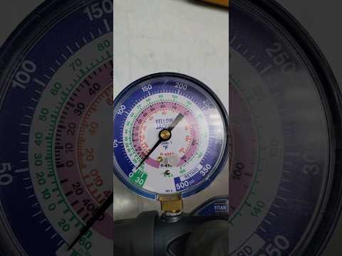 Refrigerator not cooling R 134a, Low Charge! #hvac #electrical #electrician #trending #trades