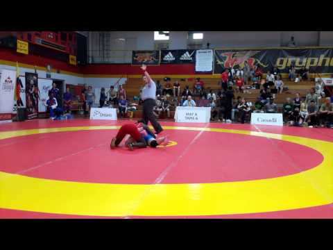 2015 Canada Cup: 58 kg Bronze Yakeline Elastigue Stornell (CUB) vs. Kathleen Kent (CAN)