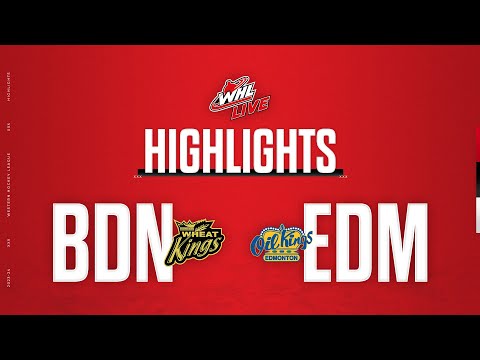 Brandon Wheat Kings at Edmonton Oil Kings 11/22 | WHL Highlights 2023-24