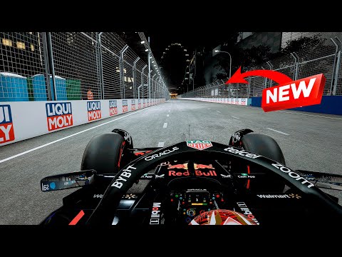 A lap to the NEW SINGAPUR LAYOUT in F1 23