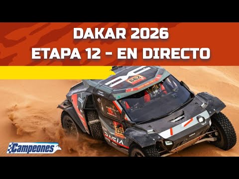 DAKAR 2026 | ETAPA 12 DESDE ARABIA SAUDITA - 16/01/2026