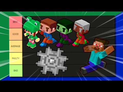 Minecraft REMOVED FEATURES TIER LIST