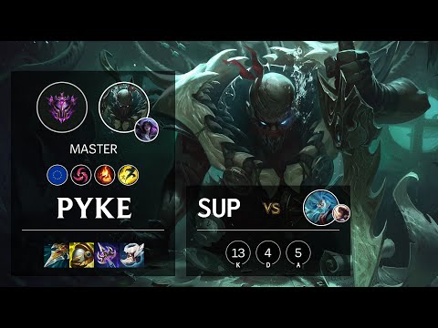 Pyke Support vs Zilean - EUW Master Patch 11.12