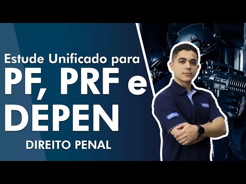 Aula de Direito Penal - Estude Unificado para PF, PRF e DEPEN - AlfaCon