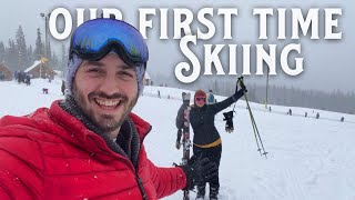 Skiing for the First Time | Big White Resort, BC Canada