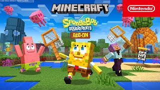  Minecraft – SpongeBob Add-on Trailer – Nintendo Switch