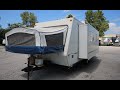 2004 KZ Coyote 22 Hybrid Travel Trailer Walkthrough, Tri State RV, Anna IL